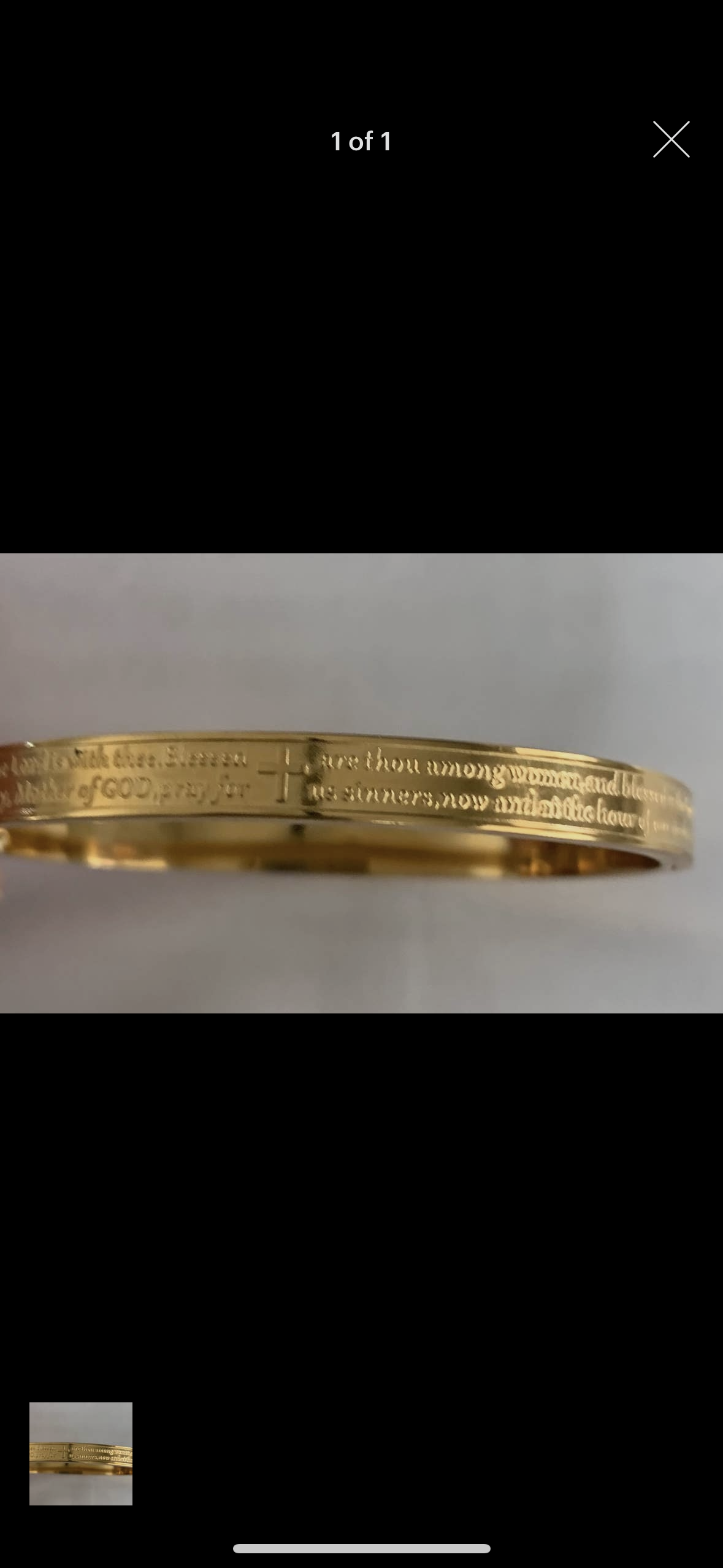Hail Mary Bangle