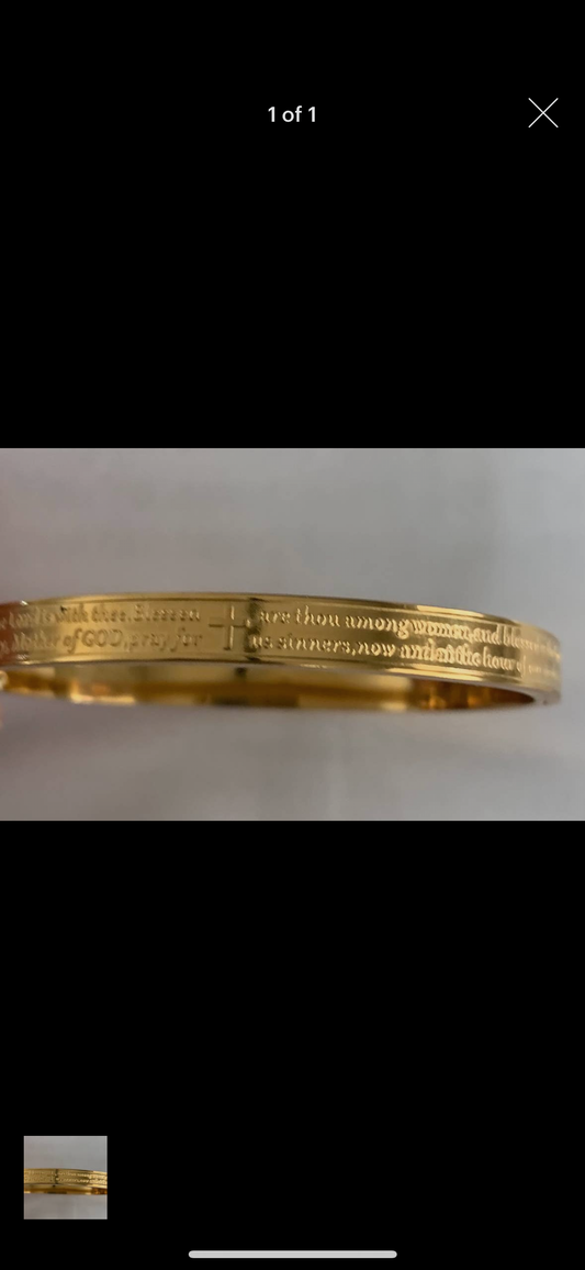 Hail Mary Bangle