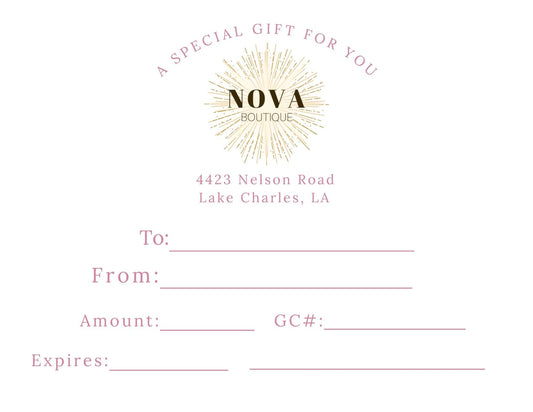 Gift Certificate