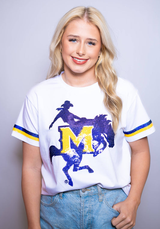 McNeese Pokes (Licensed) | Women's Sequin Design