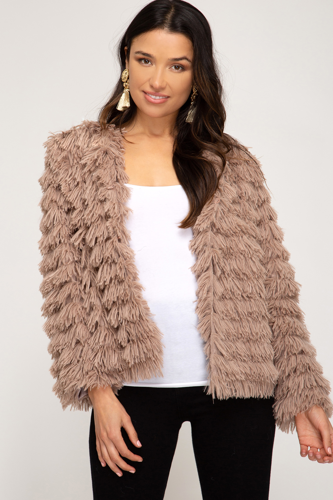 Faux Fur Jacket